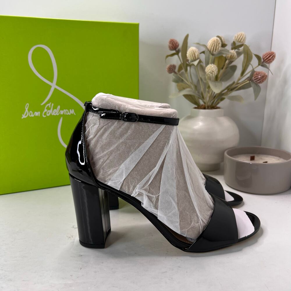 Sam Edelman Robyn Leather Ankle Strap Sandal I3433L1001 Women's US 9.5 Wide NWB